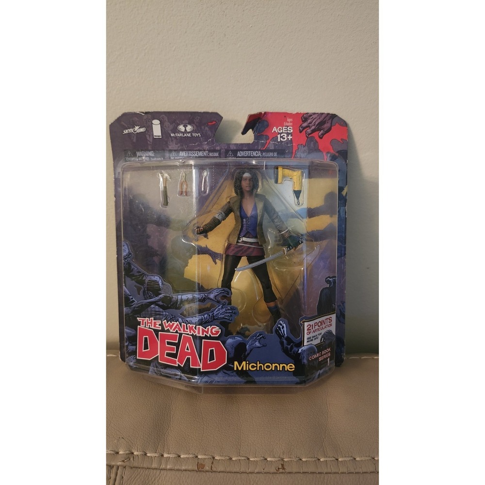 2011 McFarlane The Walking‎ Dead Comic Book Series Michonne Action Figure